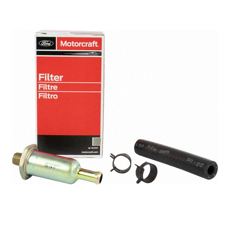 Filtro de combustible enroscado en el carburador original del 64-73 Small Block y L6