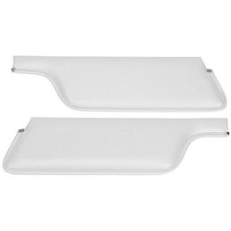 Sun visors convertible white 67-68