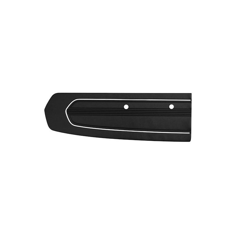 Panneaux de porte standard noirs 67