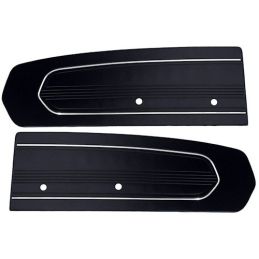 Panneaux de porte standard noirs 67