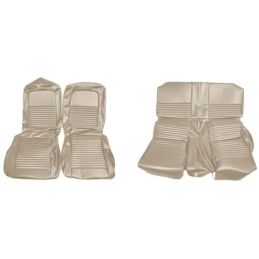 Seat covers coupe parchment complete 67