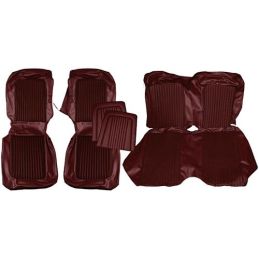 Fundas de asiento Coupé Maroon completas 68
