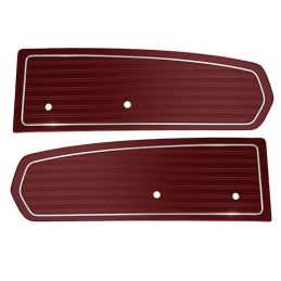 1968 Ford Mustang Türverkleidungen Standard links rechts maroon / 068387MAROON