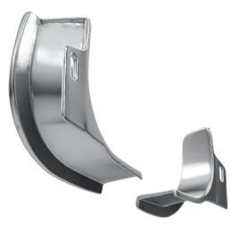 Rear side window trim strip Coupé 69-70