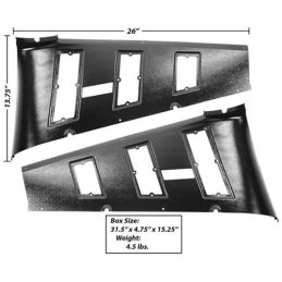 Aberturas de ventilación interiores Fastback 65-66