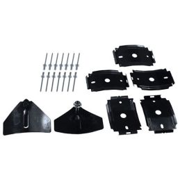 Kit de fixation moulures bas de caisse 65-66