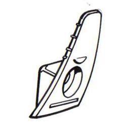 Halter für Kleiderhaken Dach 68-73