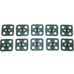 Hood insulation retaining clips, 10 pieces, for Mach1 Grande 69-70