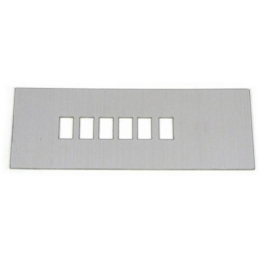 Gearshift cover, center console, Deluxe automatic transmission 67