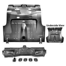 Complete boot floor Fastback 71-73