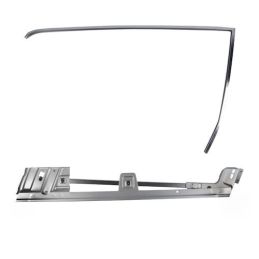Frame for left door window, Coupé 67-68