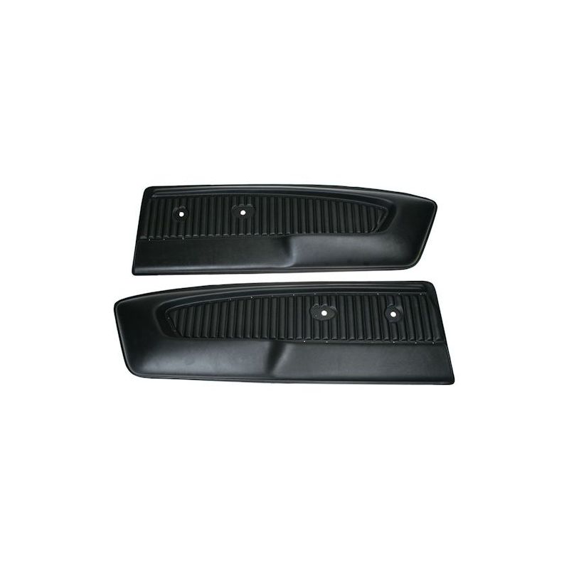 Pony door panels black 64-66