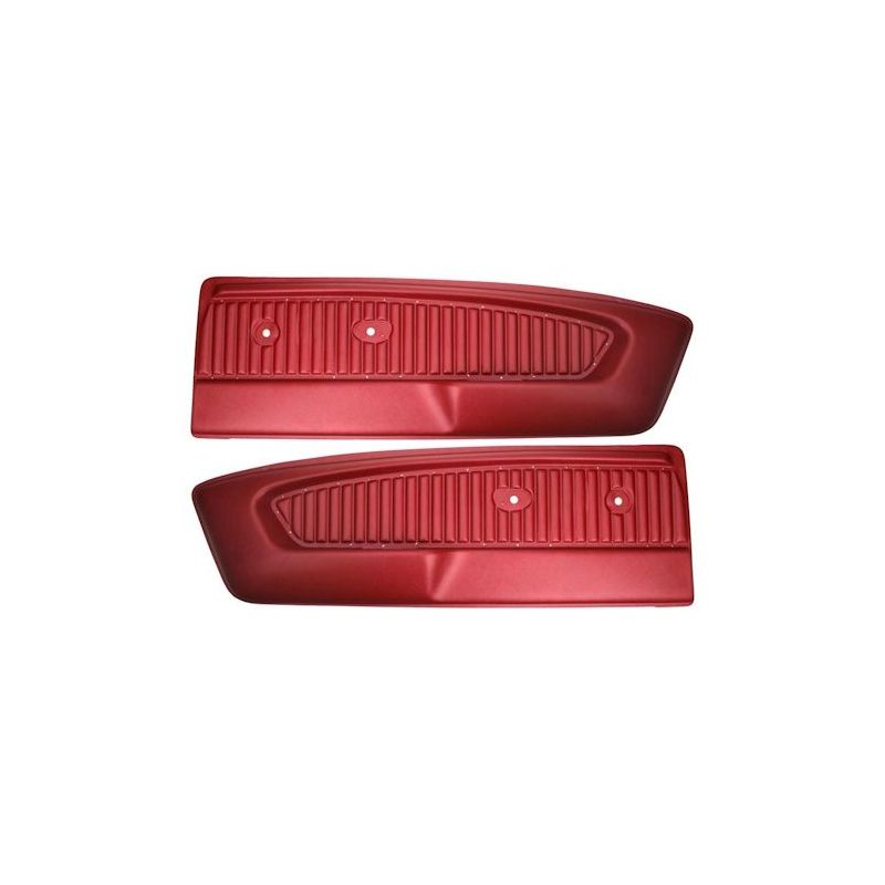 Revestimientos de puertas Pony rojo oscuro 64-66