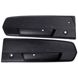 Deluxe door panels black 67