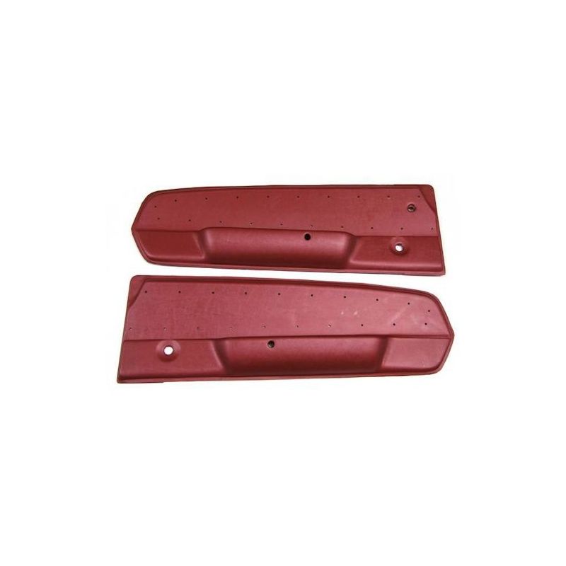 Deluxe Door Panels Red (Maroon) 67