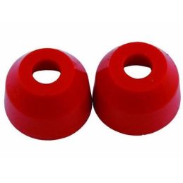 Manschetten barras de dirección PU rojo 64-66