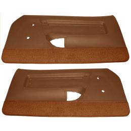 Deluxe door panels Ginger/Brown 71-73
