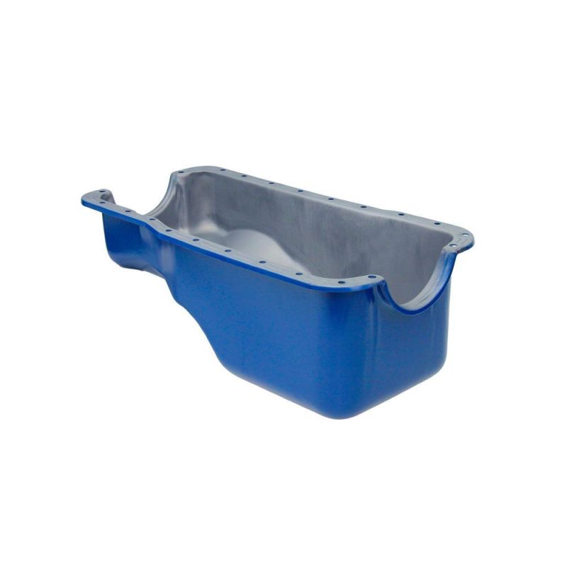 Painted oil pan Small Block (blue) 64-73