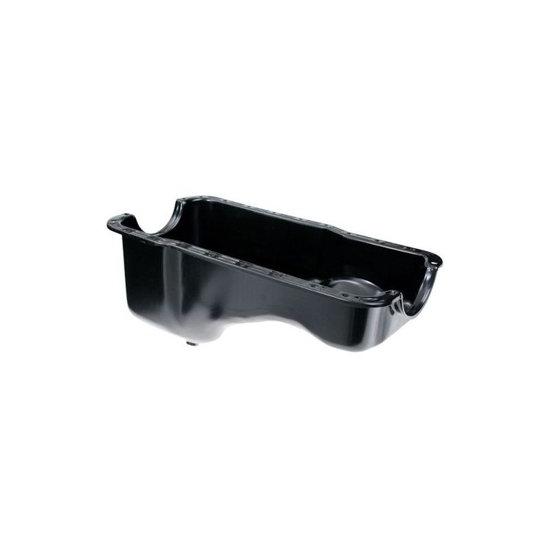 Oil pan black 351W 69-73