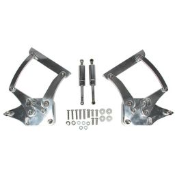 Hood hinges aluminum billet (pair) 64-66