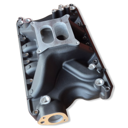 Ansaugbrücke 351W 4V schwarz 64-73