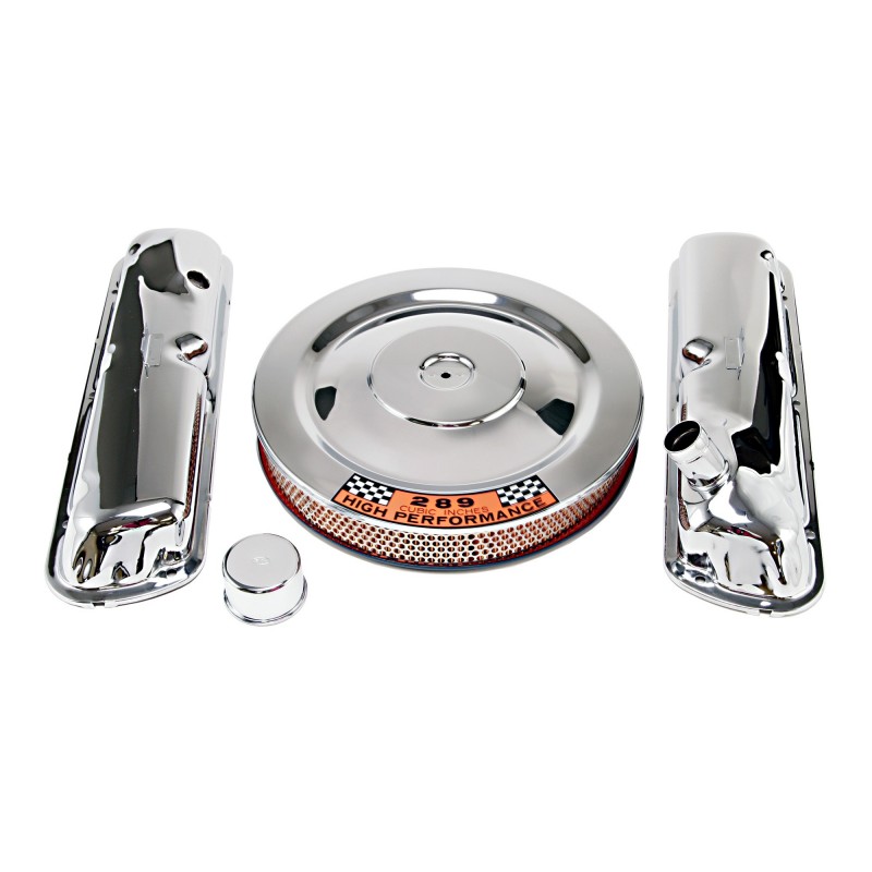 Kit da vestire cromato SmallBlock 64-73 Kit da vestire cromato SmallBlock 64-73