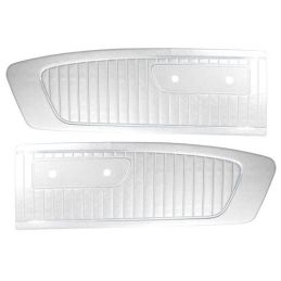 1964 1965 Ford Mustang Türverkleidungen Standard weiß / C5ZZ-65239423WT 067785WHITE
