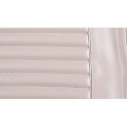 Seat covers Fastback white complete 65