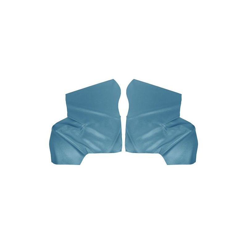 1965 - 1968 Ford Mustang Cabrio Seitenverkleidung hellblau Standard (Pony) / 069799L-2287 C6ZZ-76607623LB