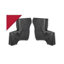 Standard side trim (Pony) Convertible Dark Red 65-68