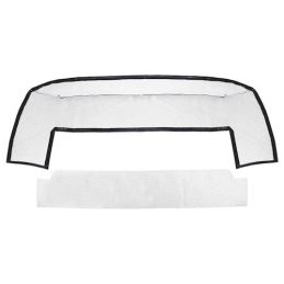 Convertible top black 64-66