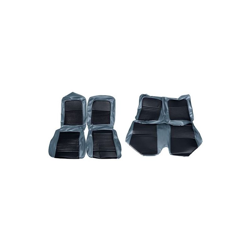 Convertible seat covers blue complete 67