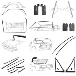 Gasket set Coupe 64-66