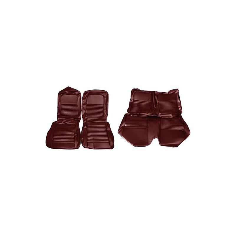 Rivestimenti sedili Coupé rosso completo 67