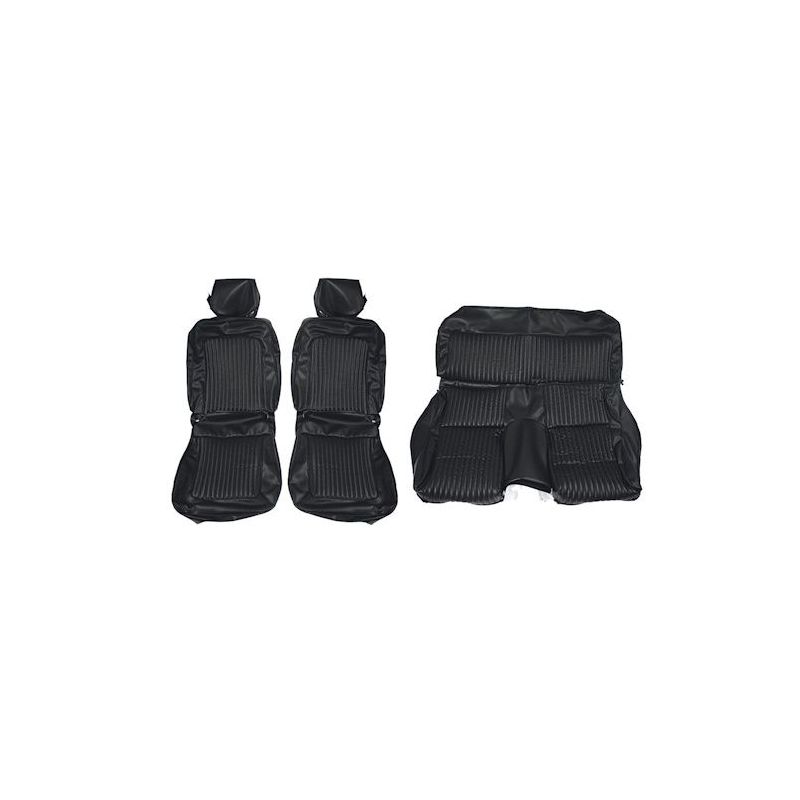 Fundas de asiento Coupé negro completo 69
