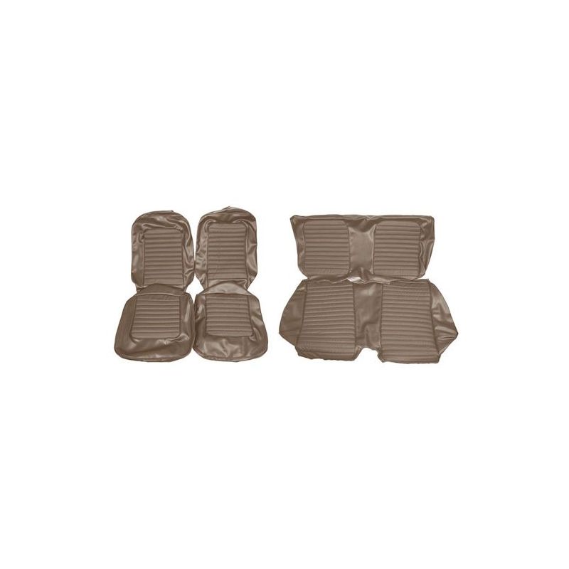 Seat covers Coupé Parchment complete 66