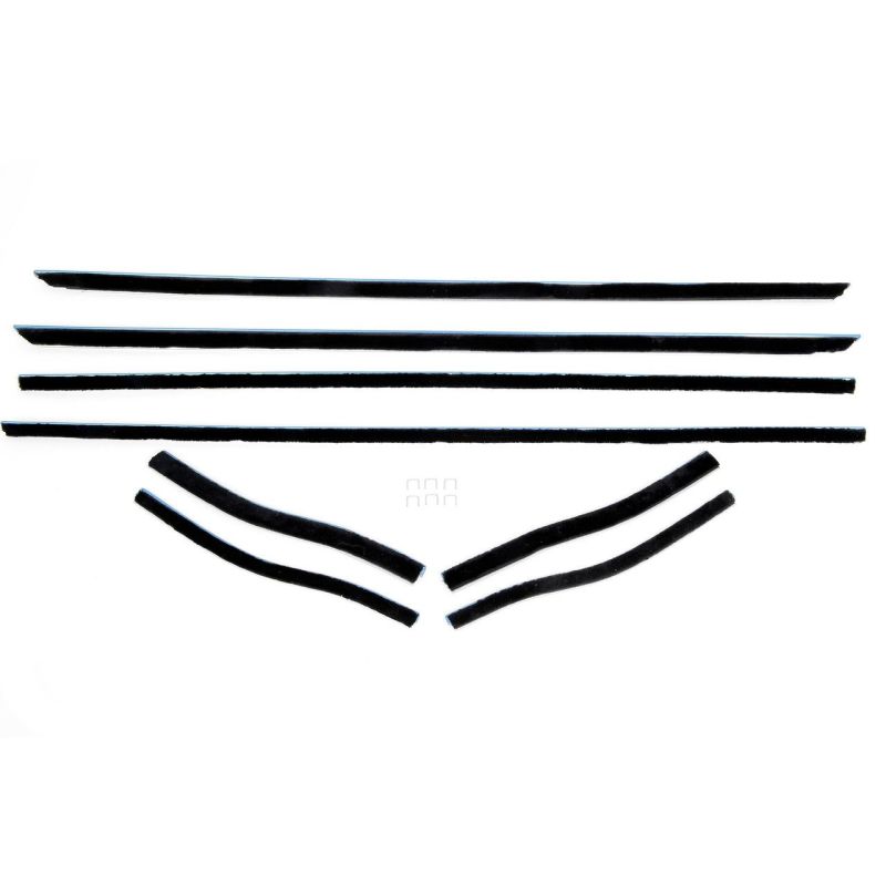Window channel strip set - Coupe/Convertible 65-66