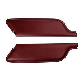 Sun visors Convertible Dark Red 64-66