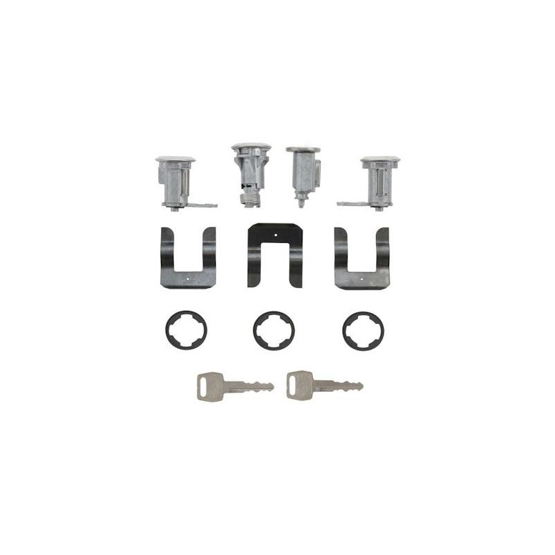 Ignition/Door/Trunk Lock Set 67-69
