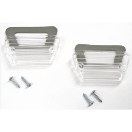 Front side marker lights, seal / glass / screws (pair) 68