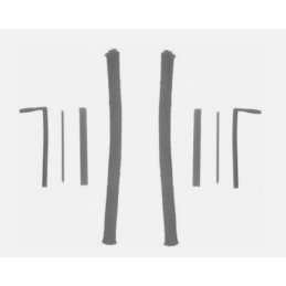 Sealing ring felt crankshaft rear 390 427 428 67-70