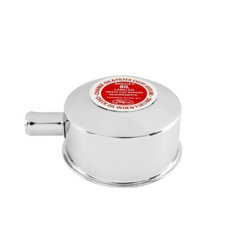 Tapa de aceite Cromado, Logo FoMoCo Push On 64-66 (65-73)