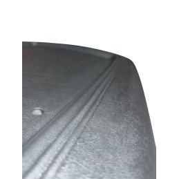 Deluxe bucket seat back panel, pair black 67