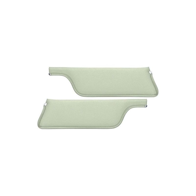 Sun visors CP/FB white 67-68