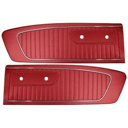 Standard door panels Light Red 64-65