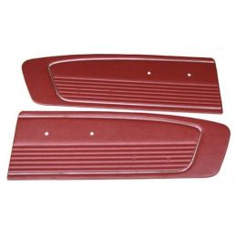 Paneles de puerta estándar rojo 66