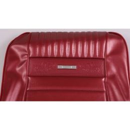 1966 Ford Mustang Sitzbezüge Convertible Pony Deluxe rot komplett / UD-6-76-B 43-71125-2920