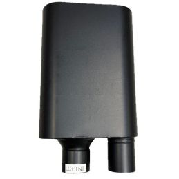 Silencer 2.5" black Eleanor GT500 67-68