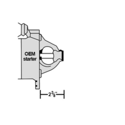 Motor de arranque Powermaster Ultra 289 302 351W 351C Automático T5 64-73