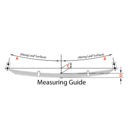 Leaf spring 4-layer 64-73